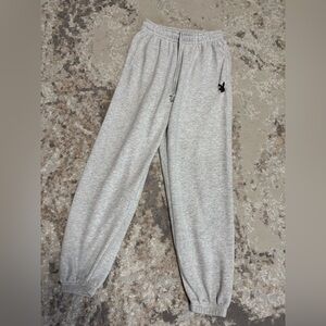 Playboy PacSun Gray Sweatpants XS Joggers Logo